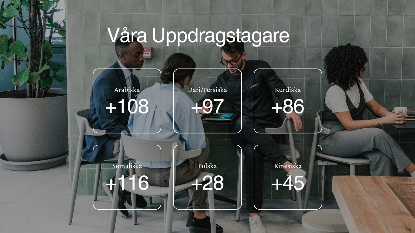 Våra uppdragstagare